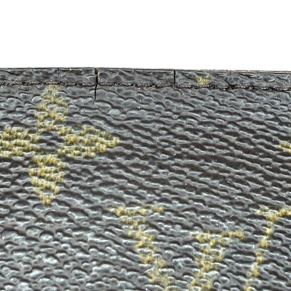 Louis Vuitton Monogram Coin Purse Key Pochette Cles Authentic - Picture 6 of 9